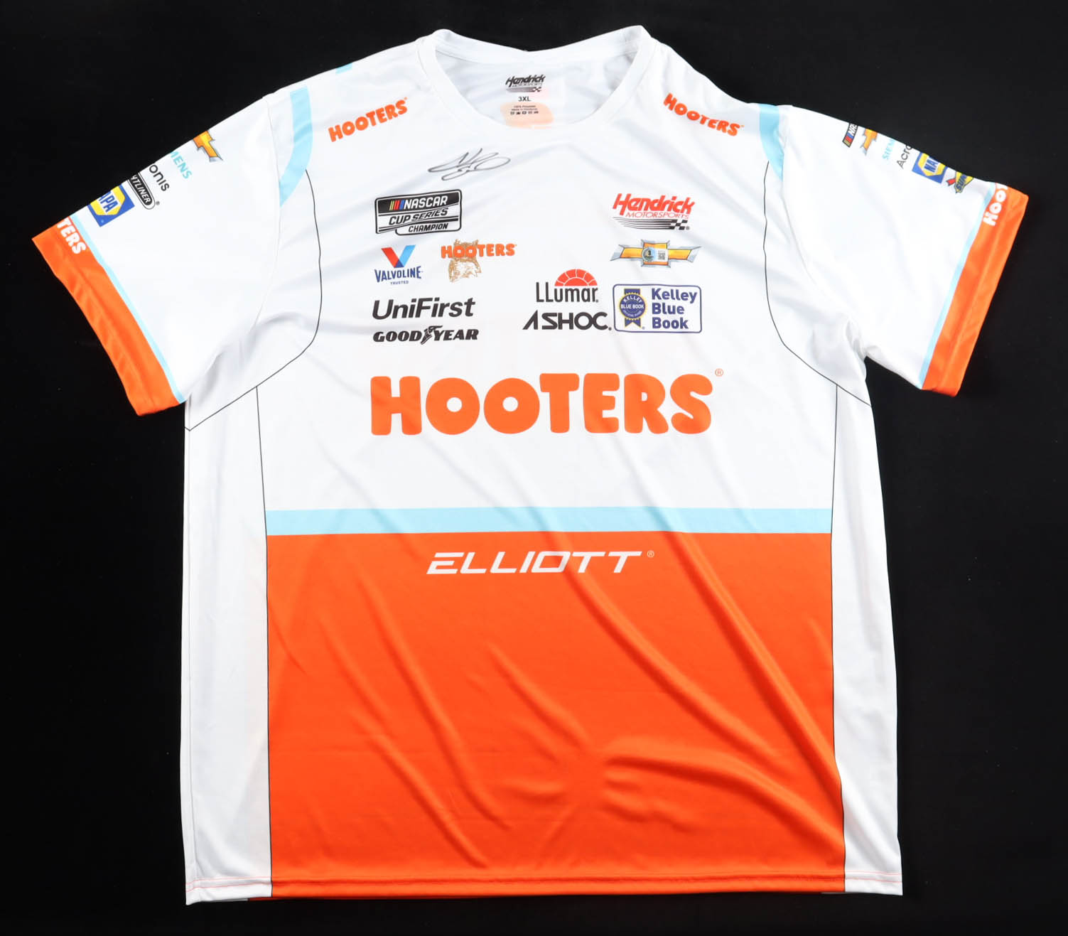 Chase Elliott Signed NASCAR Hendrick Motorsports Authentic Racing Shirt (Beckett) at PristineAuction.com Chase Elliott Signed NASCAR Hendrick Motorsports Authentic Racing Shirt (Beckett) at PristineAuction.com