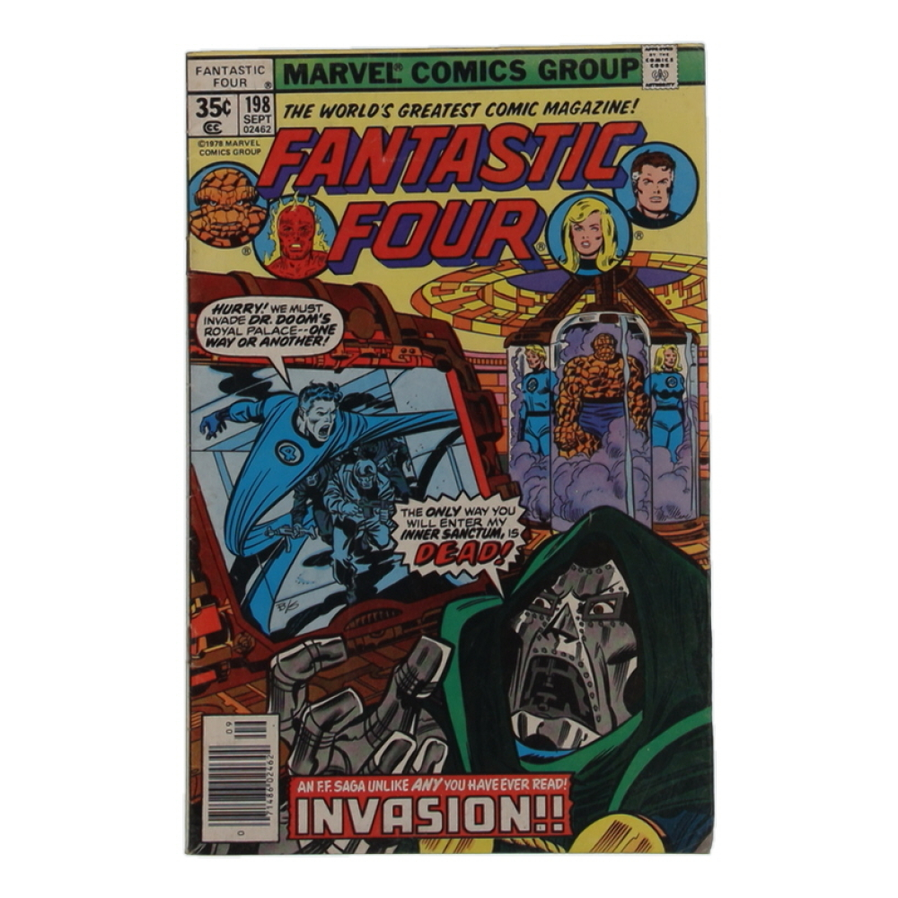 1978 "Fantastic Four" Issue #198 Marvel Comic Book at PristineAuction.com