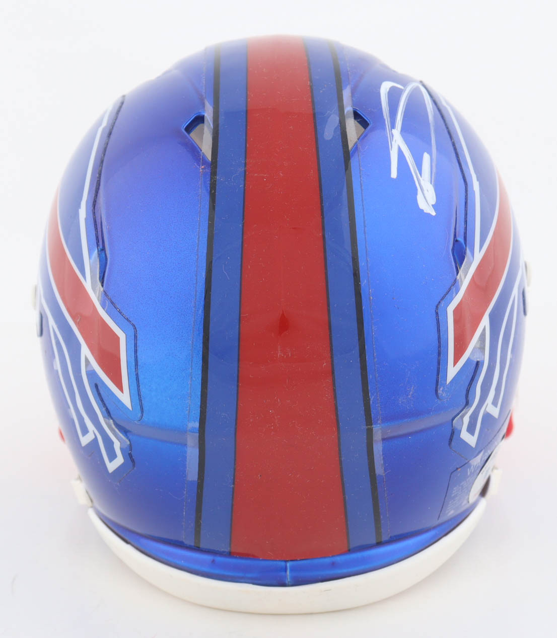 Stefon Diggs Signed Bills Flash Alternate Speed Mini Helmet (Beckett) at PristineAuction.com Stefon Diggs Signed Bills Flash Alternate Speed Mini Helmet (Beckett) at PristineAuction.com