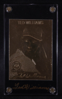 Ted Williams 1997 Bleachers 22KT Gold Peformance Limited Edition #027520 at PristineAuction.com