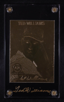Ted Williams 1997 Bleachers 22KT Gold Performance Limited Edition #033100 at PristineAuction.com