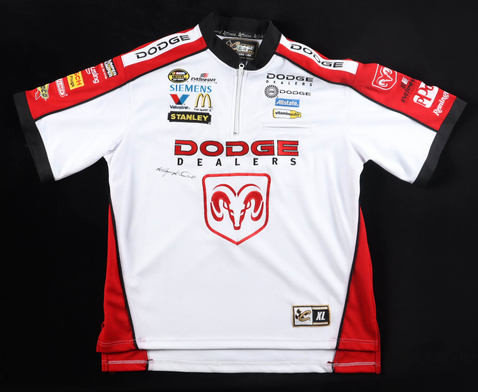 Kasey Kahne Signed NASCAR Chase Authentic Racing Shirt (Beckett) at PristineAuction.com Kasey Kahne Signed NASCAR Chase Authentic Racing Shirt (Beckett) at PristineAuction.com