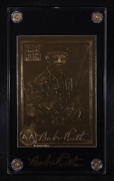 Babe Ruth 1997 Bleachers 22KT Gold Performance #008195 at PristineAuction.com