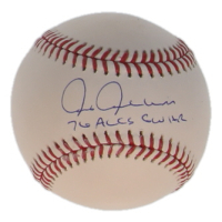 Chris Chambliss Signed OML Baseball Inscribed "76 ALCS GW HR" (JSA) at PristineAuction.com