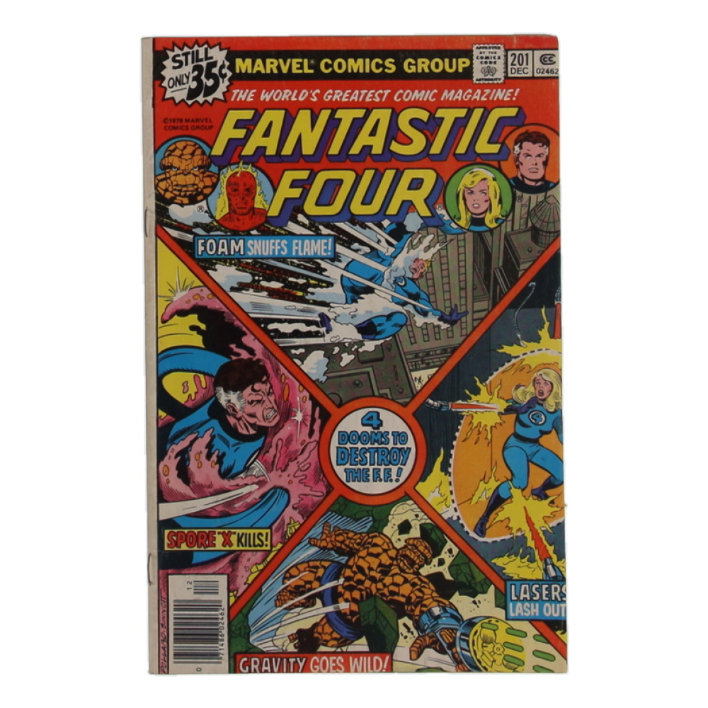 1978 "Fantastic Four" Issue #201 Marvel Comic Book at PristineAuction.com