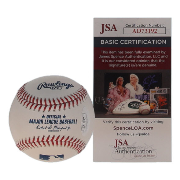 Dwight "Doc" Gooden Signed OML Baseball Inscribed "Lord Charles" (JSA) at PristineAuction.com Dwight "Doc" Gooden Signed OML Baseball Inscribed "Lord Charles" (JSA) at PristineAuction.com