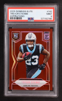 Trevor Etienne 2025 Donruss Elite Aspirations #142 #26/77 RC (PSA 9) at PristineAuction.com