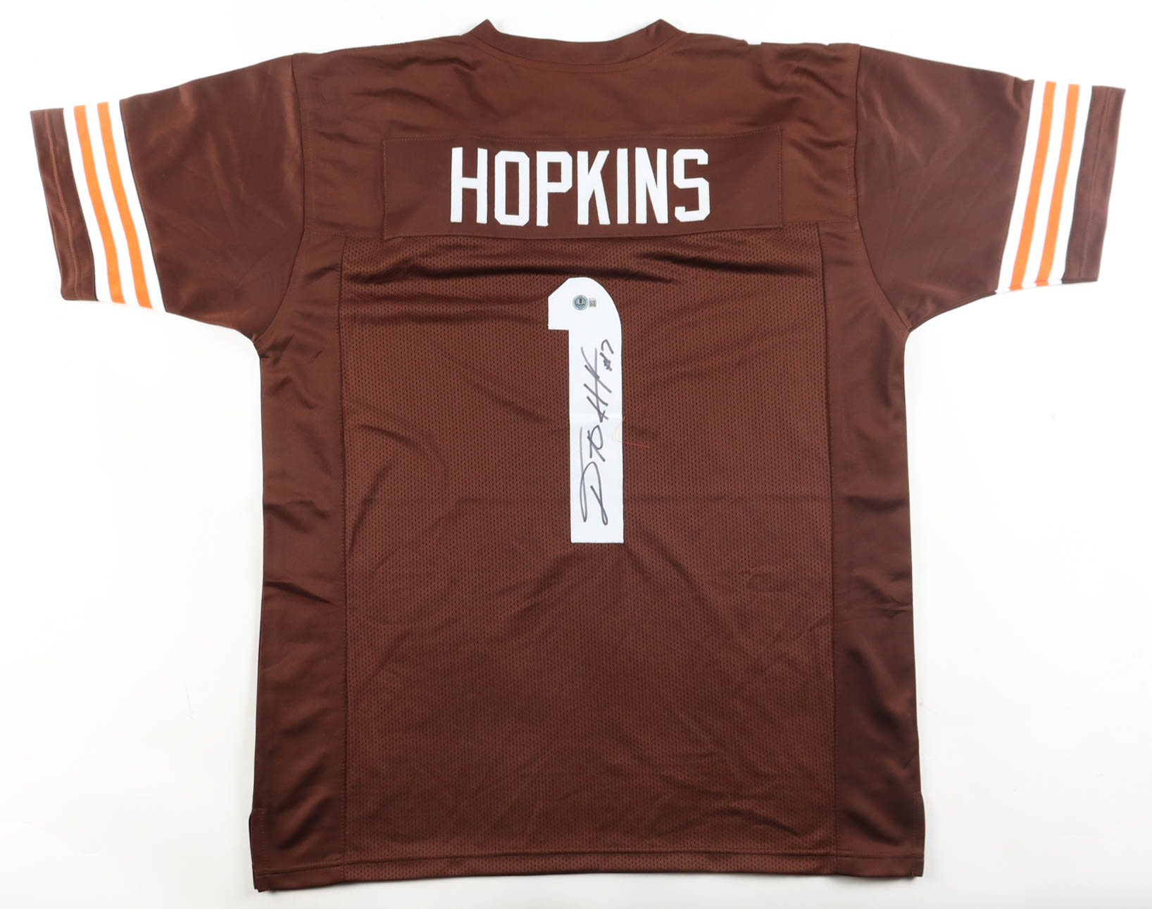 Dustin Hopkins Signed Jersey (Beckett) at PristineAuction.com Dustin Hopkins Signed Jersey (Beckett) at PristineAuction.com