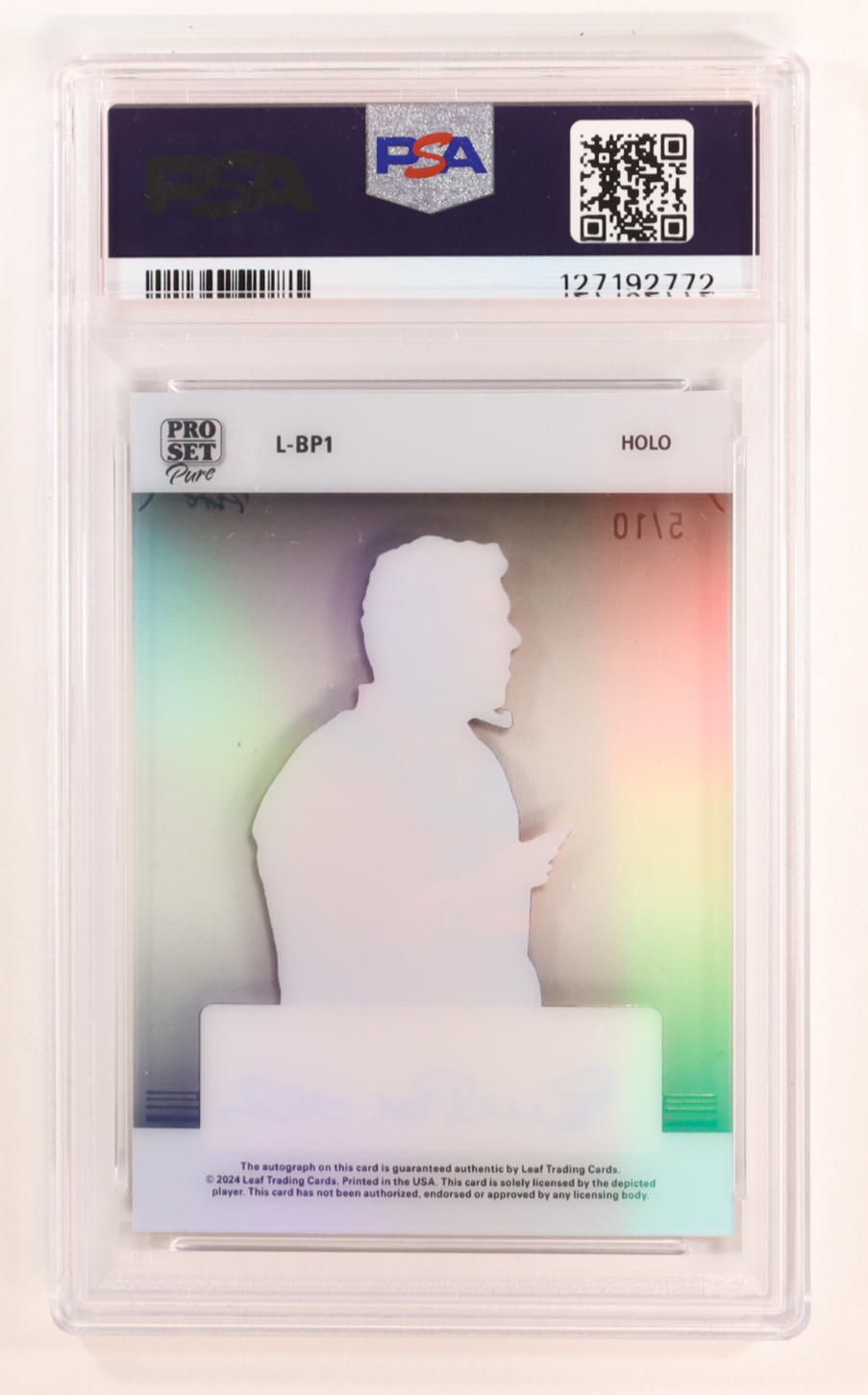 Bill Parcells 2024 Leaf Pro Set Pure Legends AU-SHML Bronze SPCT #LBP1 #5/10 (PSA 8) at PristineAuction.com Bill Parcells 2024 Leaf Pro Set Pure Legends AU-SHML Bronze SPCT #LBP1 #5/10 (PSA 8) at PristineAuction.com