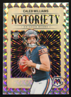 Caleb Williams 2024 Panini Mosaic Notoriety Mosaic #18 RC at PristineAuction.com