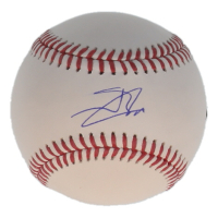 Jackson Chourio Signed OML Baseball (MLB & Fanatics) at PristineAuction.com