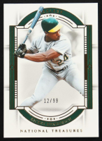 Rickey Henderson 2024 Panini National Treasures #59 #12/99 at PristineAuction.com