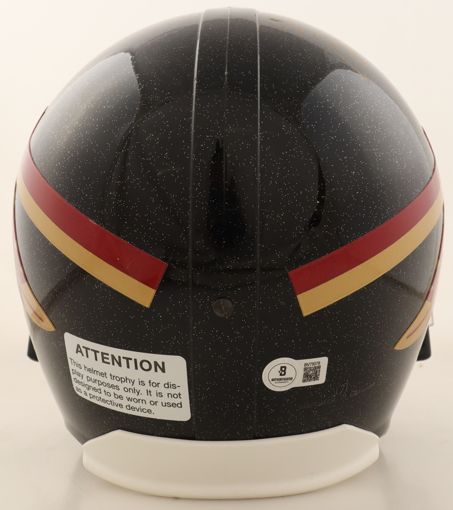 Bobby Bowden Signed Florida State Seminoles Full-Size Helmet inscribed "Scalp Em" (Beckett) at PristineAuction.com Bobby Bowden Signed Florida State Seminoles Full-Size Helmet inscribed "Scalp Em" (Beckett) at PristineAuction.com