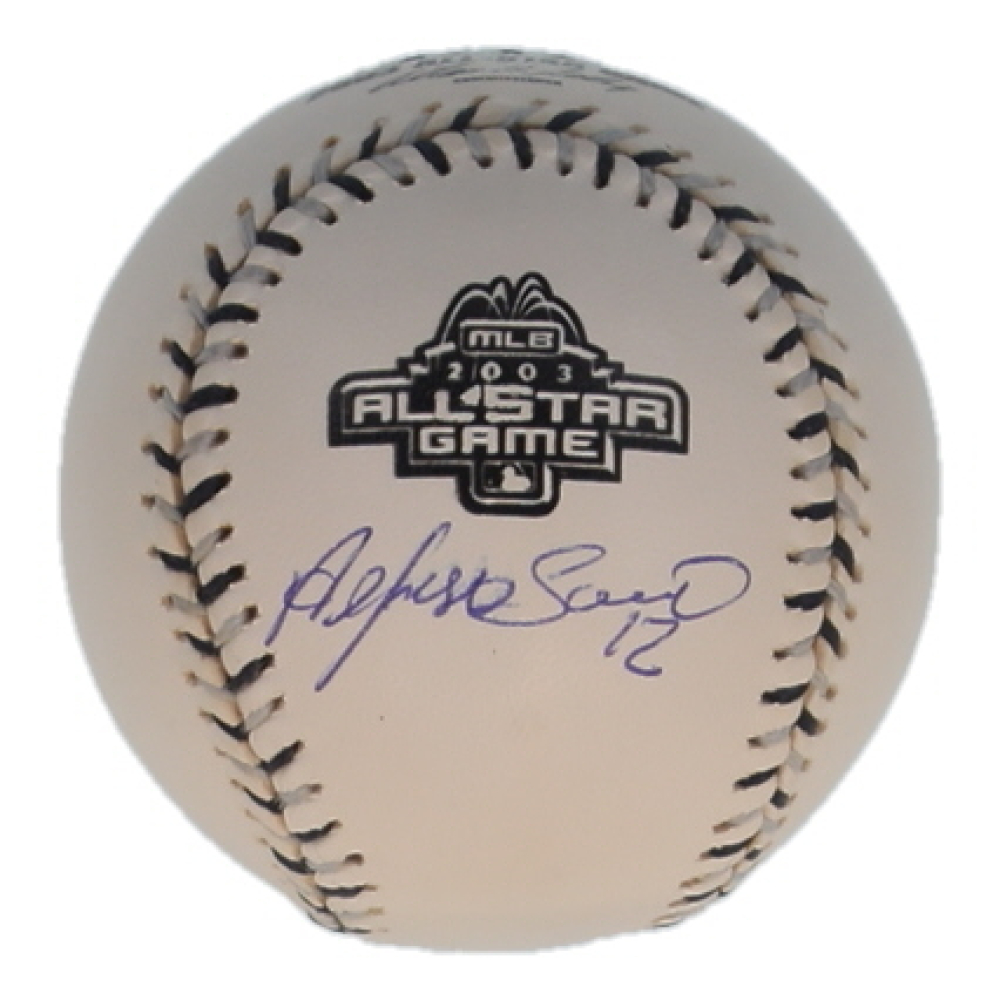 Alfonso Soriano Signed 2003 All-Star Game Baseball (Beckett) at PristineAuction.com