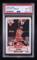 Michael Jordan 1990-91 Fleer #26 (PSA 8) at PristineAuction.com