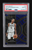 Victor Wembanyama 2023-24 Select Blue #121 RC (PSA 10) at PristineAuction.com
