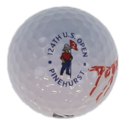 Jon Rahm Signed 124th US Open Logo Golf Ball (Beckett) at PristineAuction.com Jon Rahm Signed 124th US Open Logo Golf Ball (Beckett) at PristineAuction.com