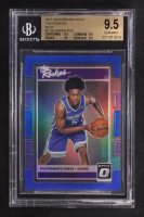 De'Aaron Fox 2017-18 Donruss Optic The Rookies Blue #5 #45/49 RC (BGS 9.5) at PristineAuction.com