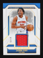 Jaden Ivey 2024-25 Panini National Treasures Game Gear #32 #07/25 at PristineAuction.com