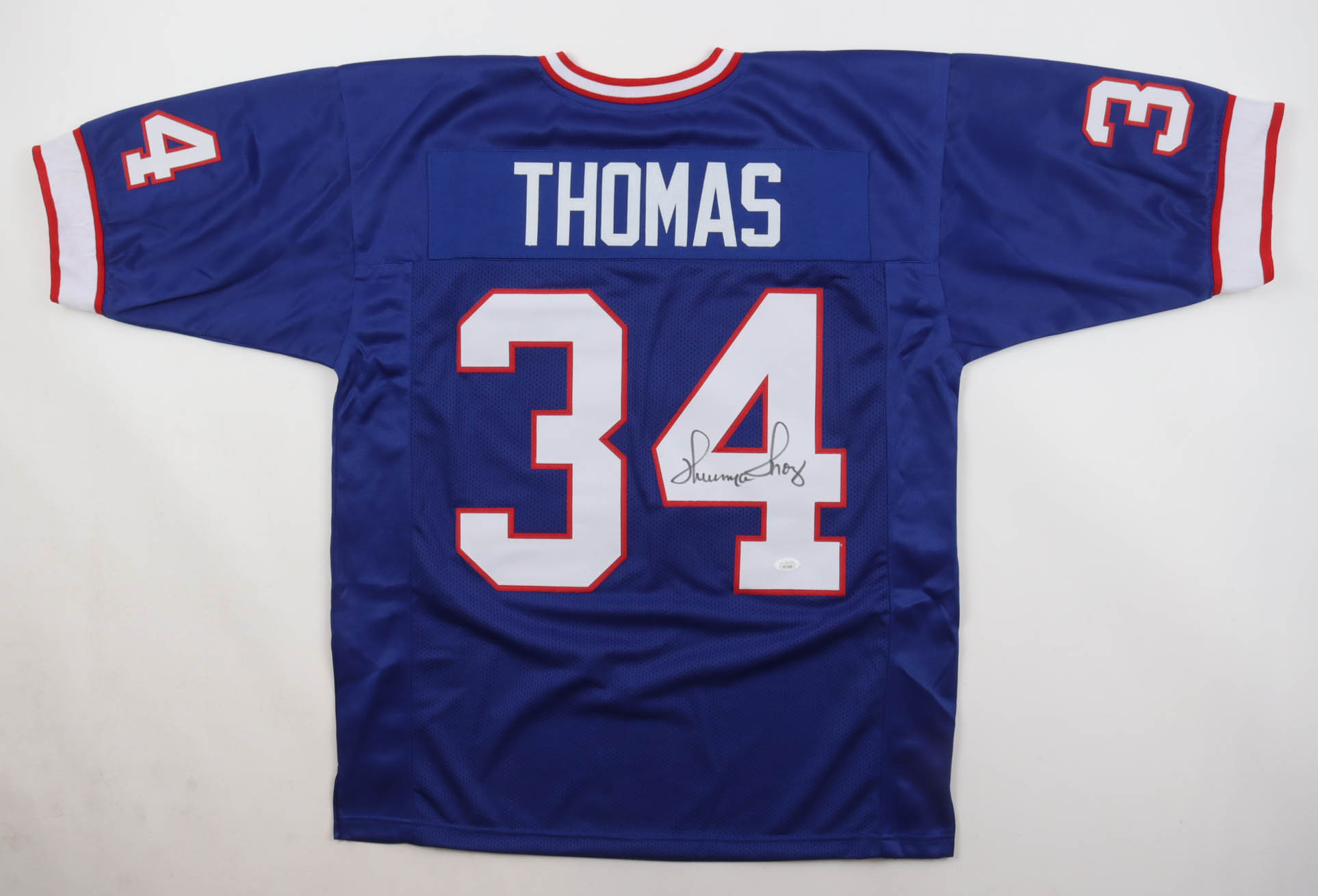 Thurman Thomas Signed Jersey (JSA) at PristineAuction.com Thurman Thomas Signed Jersey (JSA) at PristineAuction.com
