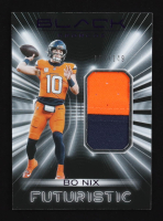 Bo Nix 2025 Panini Black Futuristic Jerseys Royal #10 #064/149 at PristineAuction.com