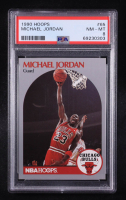Michael Jordan 1990-91 Hoops #65 (PSA 8) at PristineAuction.com