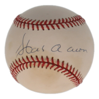 Hank Aaron Signed ONL Baseball (PSA) at PristineAuction.com