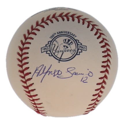 Alfonso Soriano Signed OML Baseball (Beckett) at PristineAuction.com Alfonso Soriano Signed OML Baseball (Beckett) at PristineAuction.com