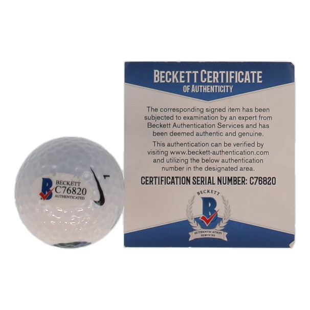 Tom Kite Signed World Golf Hall of Fame Logo Golf Ball (Beckett) at PristineAuction.com Tom Kite Signed World Golf Hall of Fame Logo Golf Ball (Beckett) at PristineAuction.com