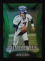 John Elway 2025 Certified Immortals Mirror Green #15 #23/25 at PristineAuction.com