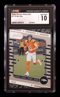 Bo Nix 2024 Panini Absolute #112 RC (CGC 10) at PristineAuction.com