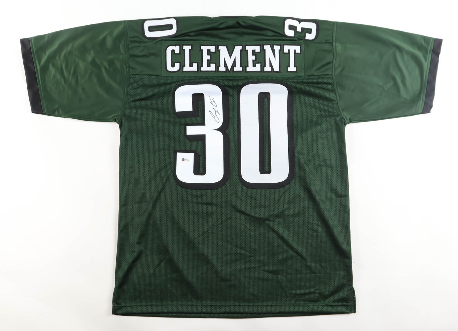 Corey Clement Signed Jersey (Beckett) at PristineAuction.com Corey Clement Signed Jersey (Beckett) at PristineAuction.com