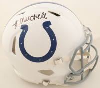 Adonai Mitchell Signed Colts Full-Size Authentic On-Field Speed Helmet (Fanatics) at PristineAuction.com
