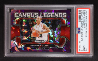 Stephen Curry 2024-25 Panini Prizm Draft Picks Campus Legends Prizms Purple Ice #2 #073/149 (PSA 9) at PristineAuction.com