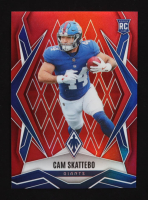 Cam Skattebo 2025 Panini Phoenix Red #168 #17/99 RC at PristineAuction.com