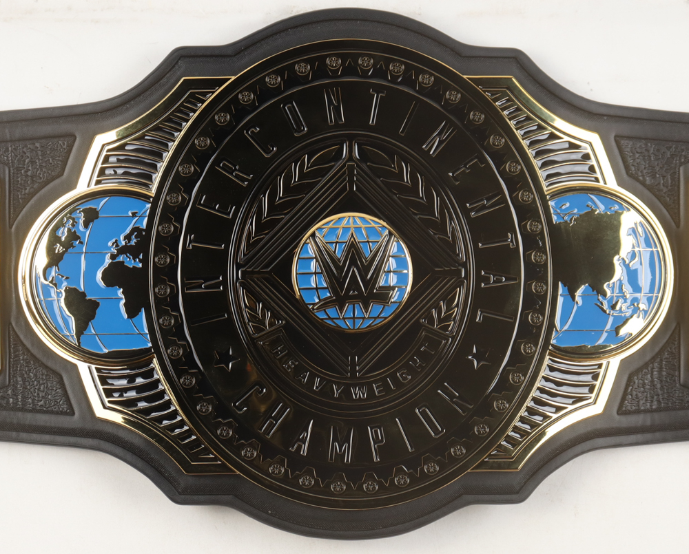Dominik Mysterio Signed WWF Intercontinental Championship Belt Inscribed "And Now 4-20-25" & "Dirty Champ" (Fanatics) at PristineAuction.com Dominik Mysterio Signed WWF Intercontinental Championship Belt Inscribed "And Now 4-20-25" & "Dirty Champ" (Fanatics) at PristineAuction.com
