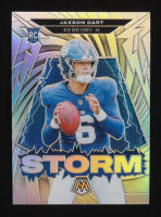 Jaxson Dart 2025 Panini Mosaic Storm Silver #12 RC at PristineAuction.com