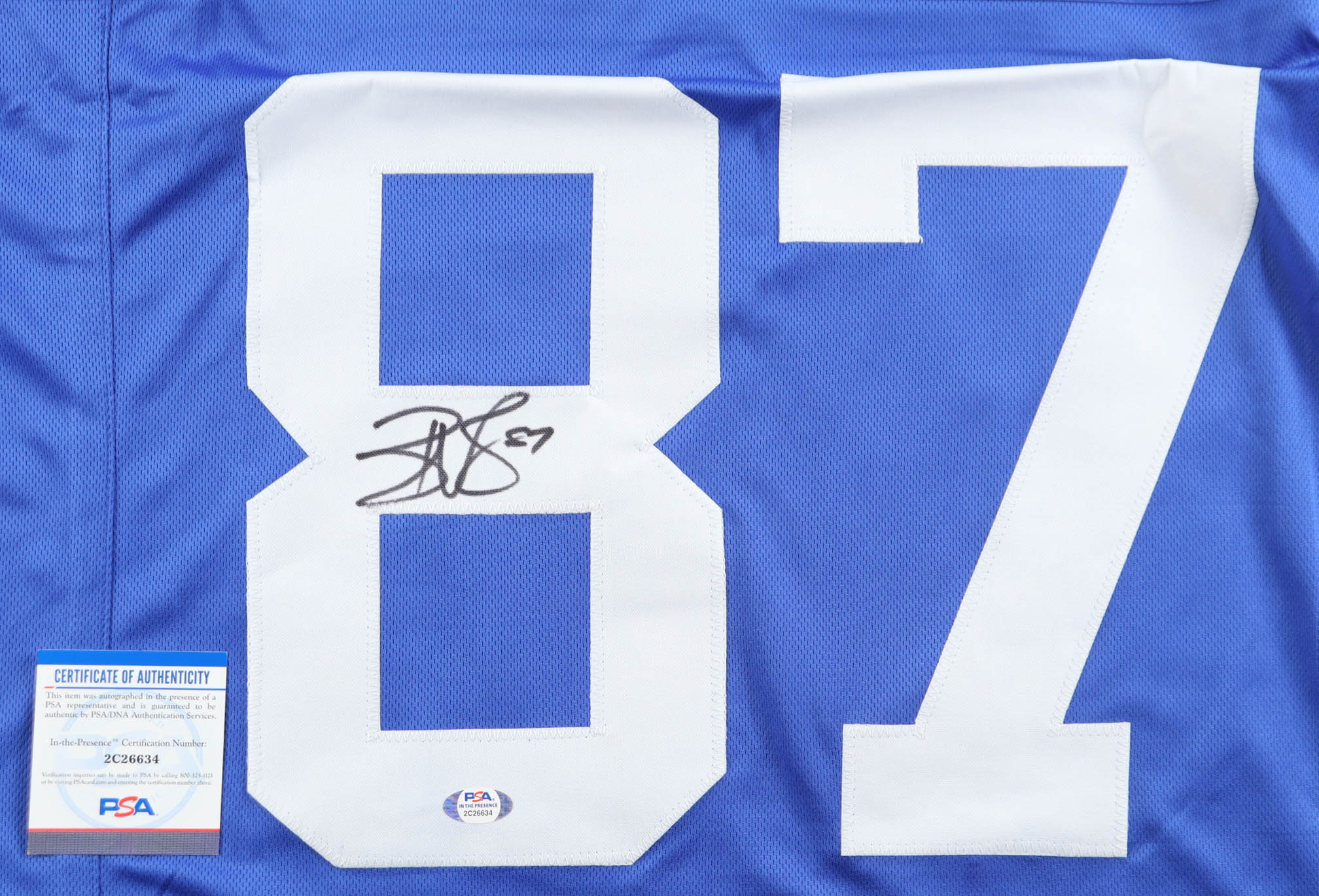Reggie Wayne Signed Jersey (PSA) at PristineAuction.com Reggie Wayne Signed Jersey (PSA) at PristineAuction.com