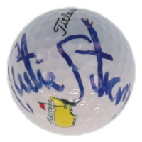 Curtis Strange Signed Masters Logo Golf Ball (PSA) at PristineAuction.com