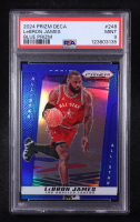 LeBron James 2024-25 Prizm Deca Prizms Blue #248 #065/149 (PSA 9) at PristineAuction.com