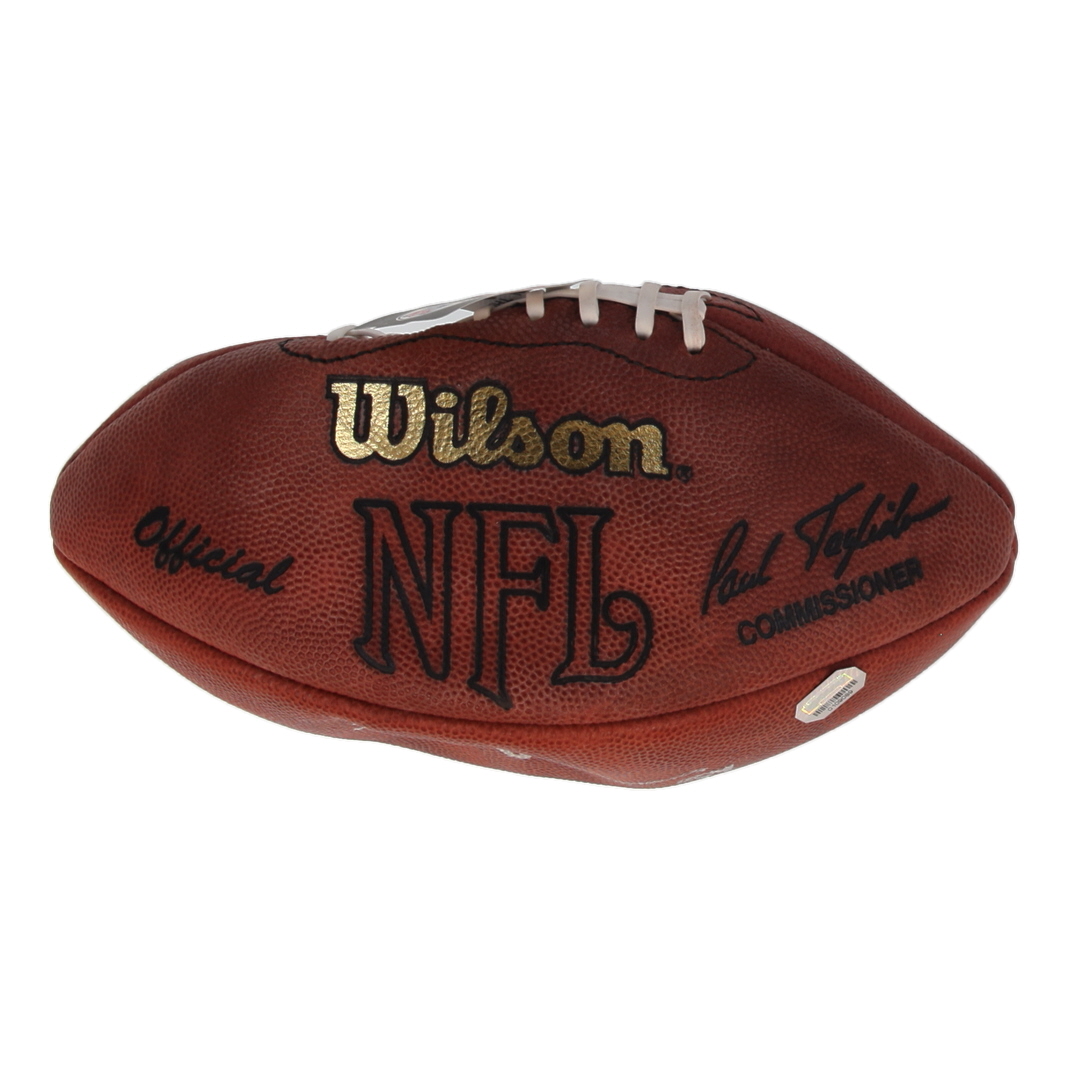 Brian Urlacher Signed "The Duke" Official NFL Football (Mounted Memories) at PristineAuction.com Brian Urlacher Signed "The Duke" Official NFL Football (Mounted Memories) at PristineAuction.com