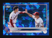 Angels 2022 Topps Chrome Sapphire #159 at PristineAuction.com