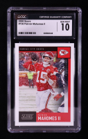Patrick Mahomes II 2020 Score #136 (CGC 10) at PristineAuction.com