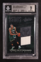 Giannis Antetokounmpo 2016-17 Absolute Memorabilia NBA Stars Materials #29 #146/149 (BGS 9) at PristineAuction.com
