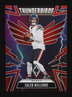 Caleb Williams 2025 Panini Phoenix Thunderbirds Red #8 at PristineAuction.com