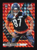 Luther Burden III 2025 Panini Mosaic Mosaic Red #383 RC at PristineAuction.com