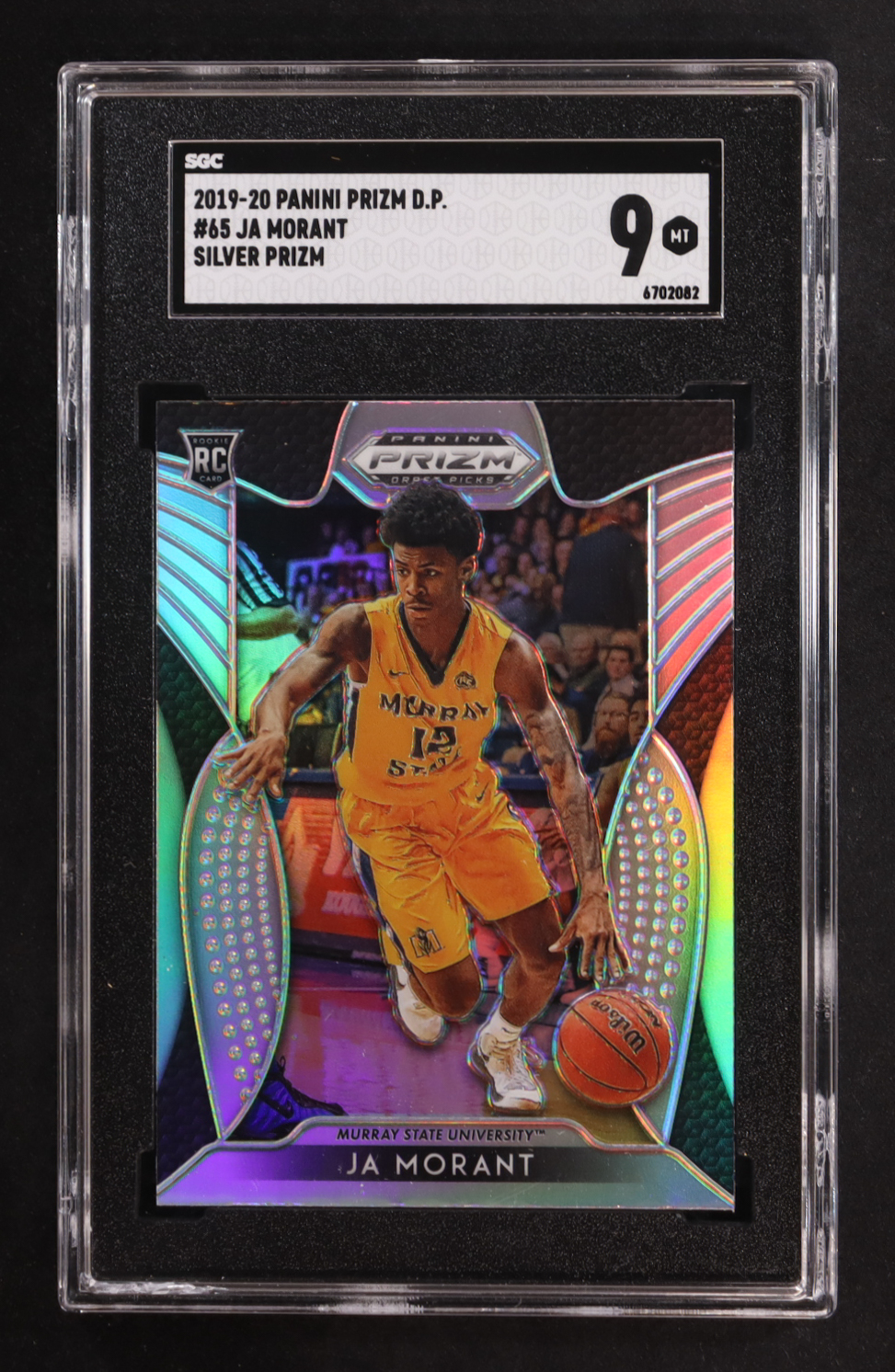 Ja Morant 2019-20 Panini Prizm Draft Picks Prizms Silver #65 RC (SGC 9) at PristineAuction.com Ja Morant 2019-20 Panini Prizm Draft Picks Prizms Silver #65 RC (SGC 9) at PristineAuction.com