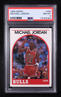 Michael Jordan 1989-90 Hoops #200 (PSA 8) at PristineAuction.com