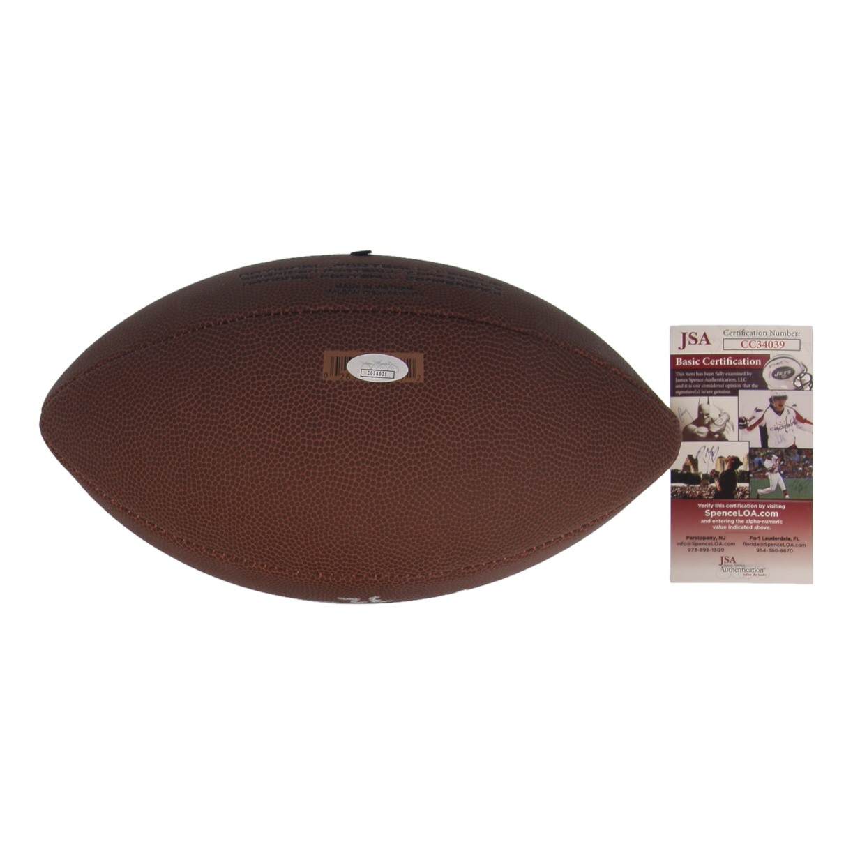 Franco Harris Signed NFL Football (JSA) at PristineAuction.com Franco Harris Signed NFL Football (JSA) at PristineAuction.com