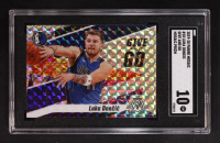 Luka Doncic 2019-20 Panini Mosaic Give and Go Mosaic #10 (SGC 10) at PristineAuction.com